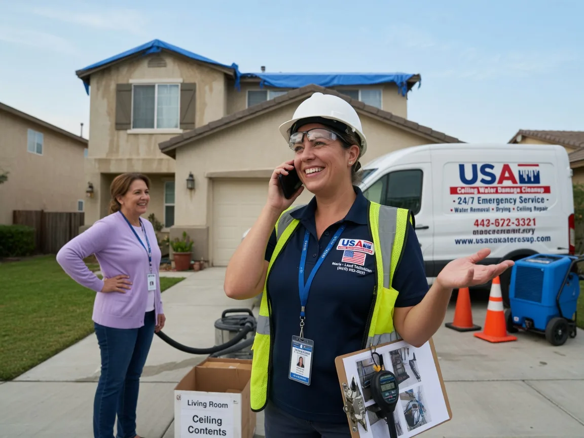 Ceiling Water Damage Restoration Mound City, SD FAQs
